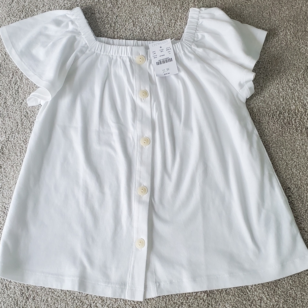 Crew girls top